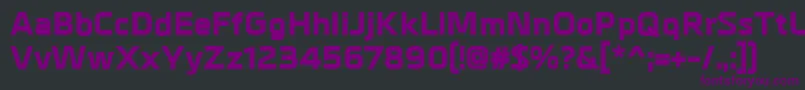 Lisätietoja MetrikExtrabold-fontista MetrikExtrabold-fontti – violetit fontit mustalla taustalla
