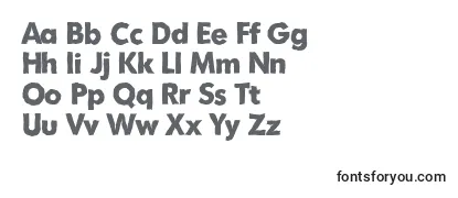 Review of the MontrealantiqueXboldRegular Font