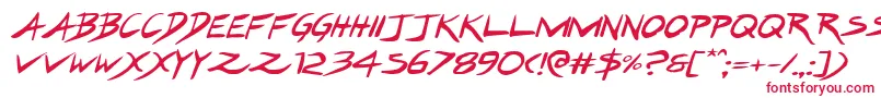 Hakturusexpandital Font – Red Fonts