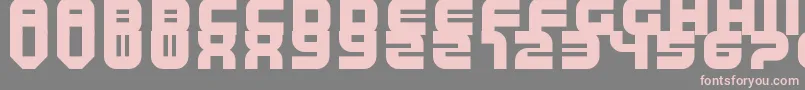 TripTrap Font – Pink Fonts on Gray Background