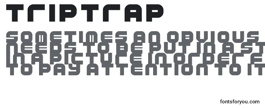 Обзор шрифта TripTrap