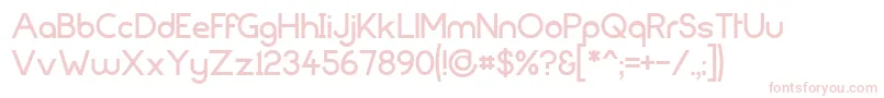 Fortunecity Font – Pink Fonts on White Background