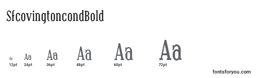 SfcovingtoncondBold Font Sizes