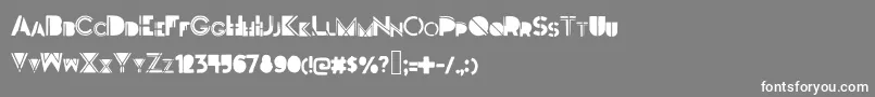 Darkfont Font – White Fonts on Gray Background
