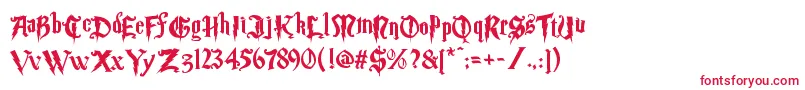 Magic School Two Font – Red Fonts