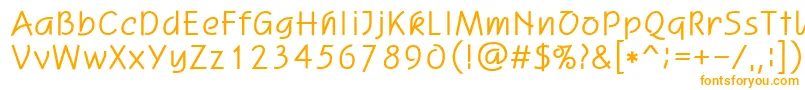 Weitere Informationen zur HypostLight-Schriftart HypostLight-Schriftart – Orangefarbene Schriften