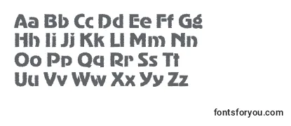 Advergothicroughc Font