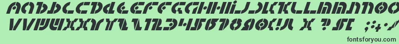 More about Quest2i Font Quest2i Font – Black Fonts on Green Background