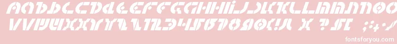 Quest2i Font – White Fonts on Pink Background