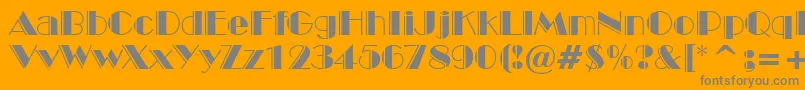 Подробнее о шрифте BroadwayEngravedBt Шрифт BroadwayEngravedBt – серые шрифты на оранжевом фоне