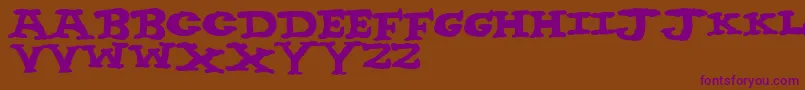 More about NighthourSolid Font NighthourSolid Font – Purple Fonts on Brown Background