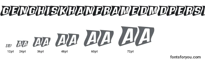 GenghiskhanframedMdperspecti (53844) Font Sizes