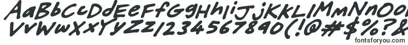 FriendlyFeltTipsItalic-fontti – Fontit Adobelle