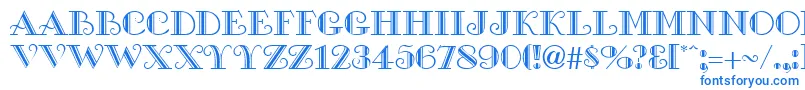 GamblerRegularDb Font – Blue Fonts