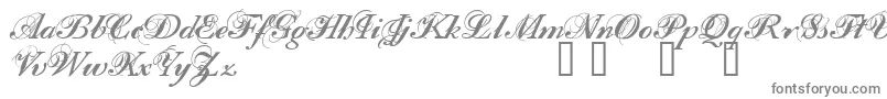 Filom-Schriftart – Graue Schriften auf weißem Hintergrund