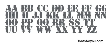 Обзор шрифта NapalmVertigo