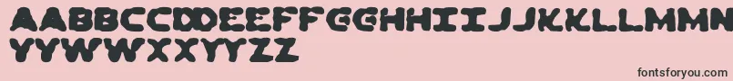 DeadEwoksEverywhere Font – Black Fonts on Pink Background