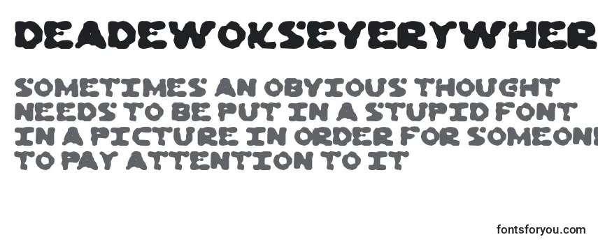 DeadEwoksEverywhere Font