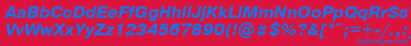 Más sobre la fuente PragmaticaBolditalicCyrillic fuente PragmaticaBolditalicCyrillic – Fuentes Azules Sobre Fondo Rojo
