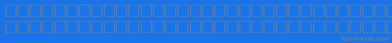 Saiba mais sobre a fonte LandRegular Fonte LandRegular – fontes cinzas em um fundo azul