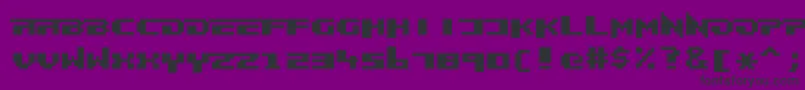Więcej informacji o czcionce Frankieghost Czcionka Frankieghost – czarne czcionki na fioletowym tle