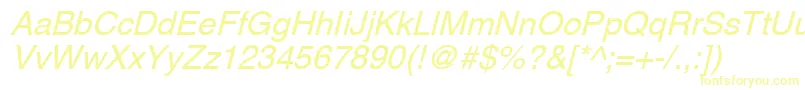 AghlvcyrillicNormalItalic Font – Yellow Fonts