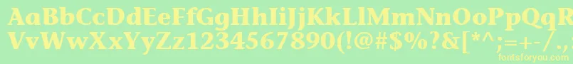 More about MesouranCasualBlackSsiBold Font MesouranCasualBlackSsiBold Font – Yellow Fonts on Green Background
