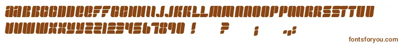 Fullogic Font – Brown Fonts on White Background