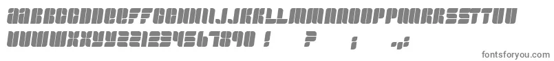 フォントFullogic – 白い背景に灰色の文字