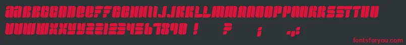Fullogic Font – Red Fonts on Black Background