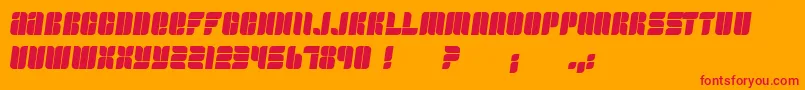 Fullogic Font – Red Fonts on Orange Background