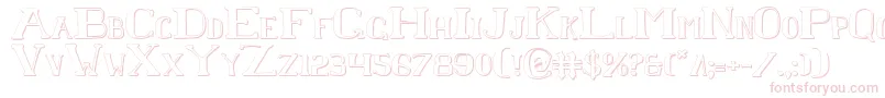 ChardinDoihleShadow Font – Pink Fonts