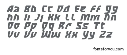 SfRetroesqueBoldItalic Font