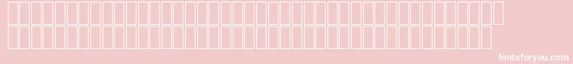 FsArabicKidnapPoints Font – White Fonts on Pink Background