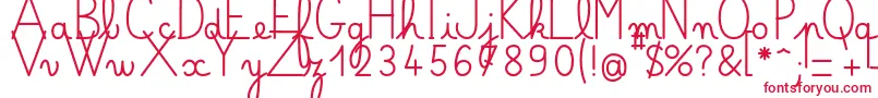 Bellealluregsgras Font – Red Fonts