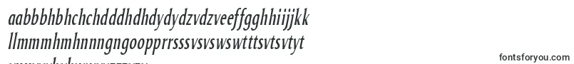 OdenseComprItalic-fontti – shonan fontit