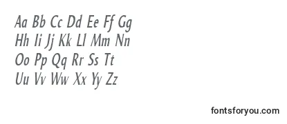 OdenseComprItalic Font