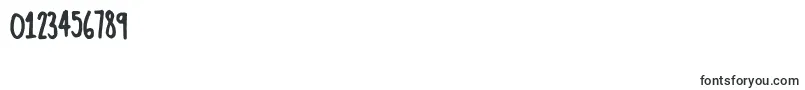 Thisfontlookslikegiraffe Font – Fonts for Numbers and Digits