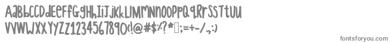 Подробнее о шрифте Thisfontlookslikegiraffe Шрифт Thisfontlookslikegiraffe – серые шрифты на белом фоне