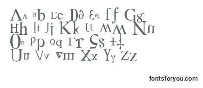 DistortedFaith Font