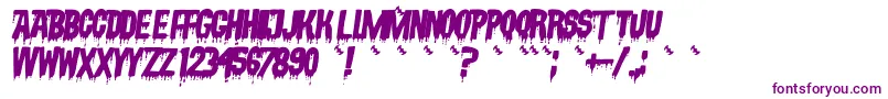 VampyrishabcOblique Font – Purple Fonts
