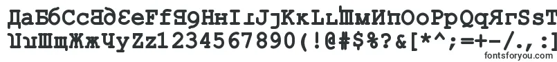 Шрифт KremlinKourierIiBold – шрифты для iPhone
