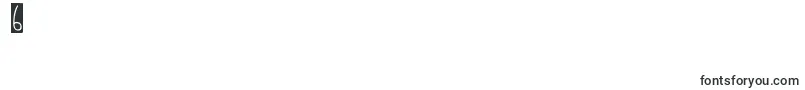 Czcionka DjbLemonHeadBlocked – czcionki cyfry 6