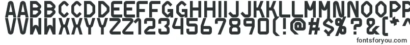 Шрифт DifferentiatorMsWindows1252Western – широкие шрифты