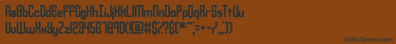 More about YourComplexBrk Font YourComplexBrk Font – Black Fonts on Brown Background