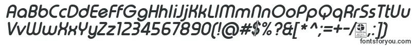 Шрифт TypoRoundBoldItalicDemo – шрифты, начинающиеся на T