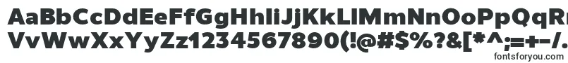 UnimanBlack Font – Fonts Starting with U