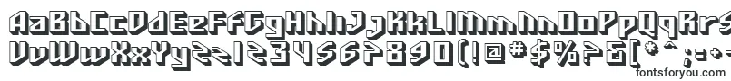 SfFunkMaster-fontti – neliönmuotoiset fontit