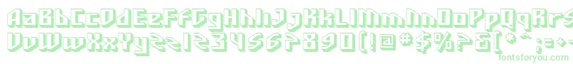 SfFunkMaster Font – Green Fonts on White Background