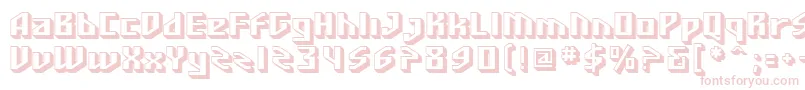 SfFunkMaster Font – Pink Fonts on White Background
